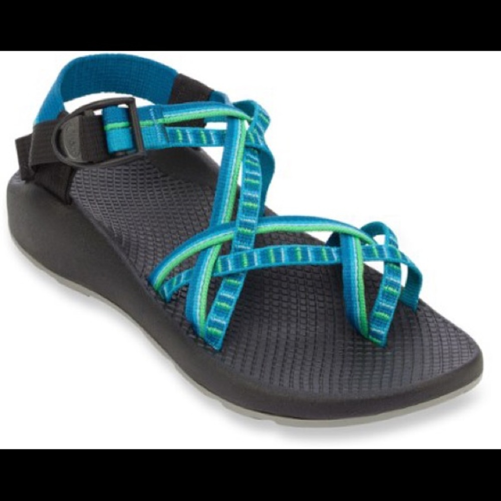 Chaco ZX/2 Yampa Sandals Blue Green